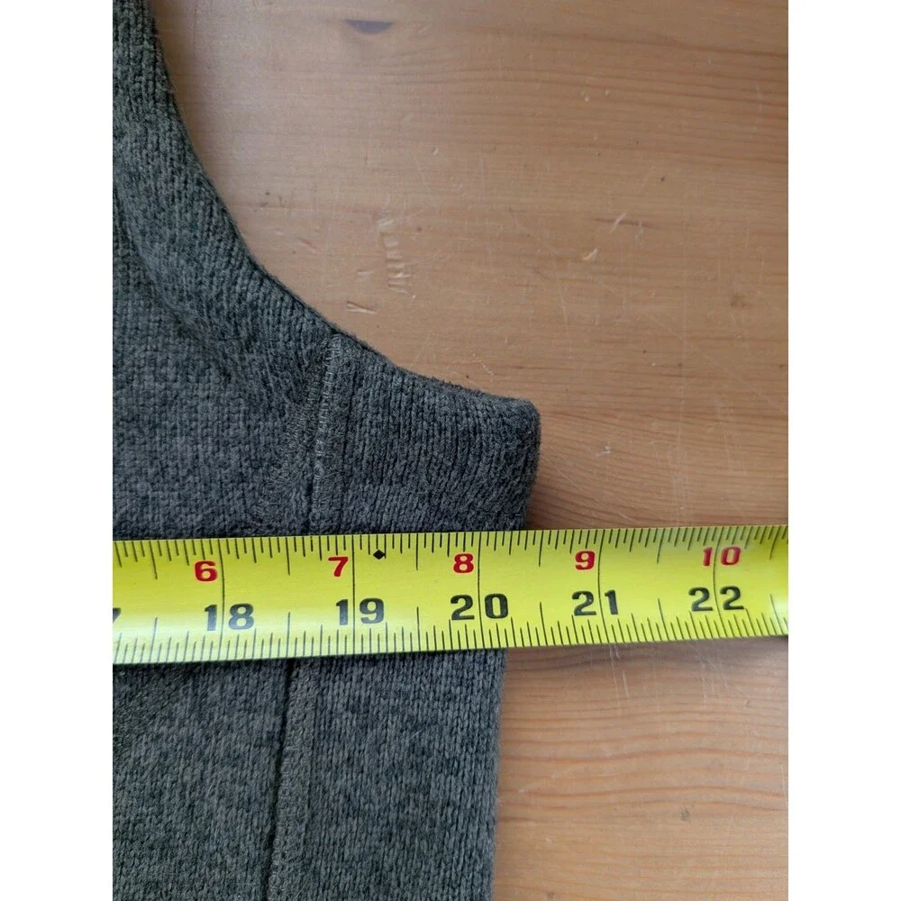 The North Face Gordon Lyons Fleece Vest Medium Heather Green Brown Olive 2017